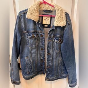 Men’s Large Hollister Denim Trucker Jacket